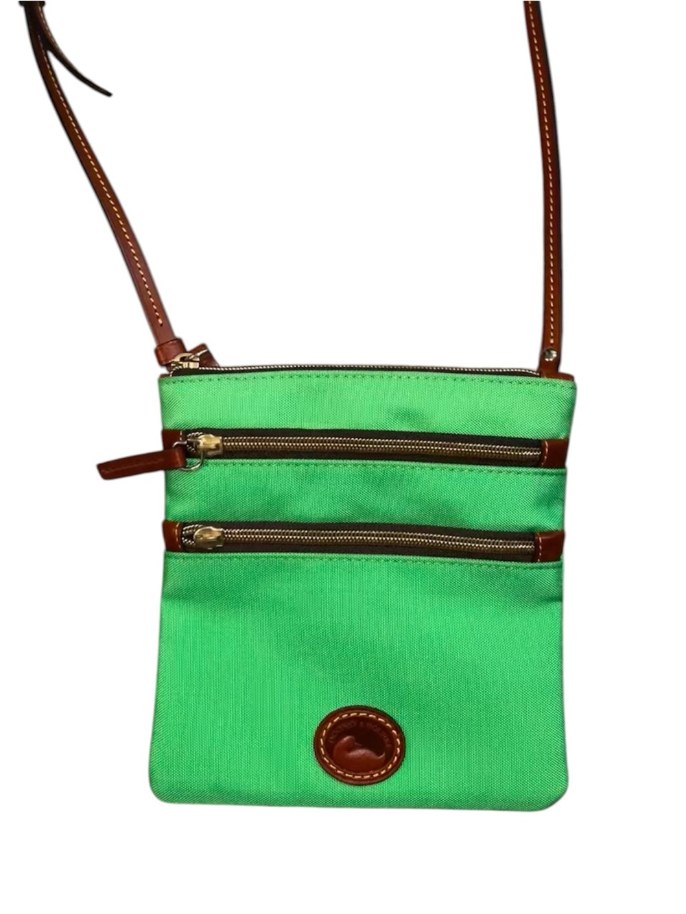 DOONEY & BOURKE Nylon North South Triple Zip Crossbody Bag